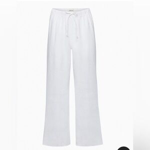 Wilfred White Drawstring Pants